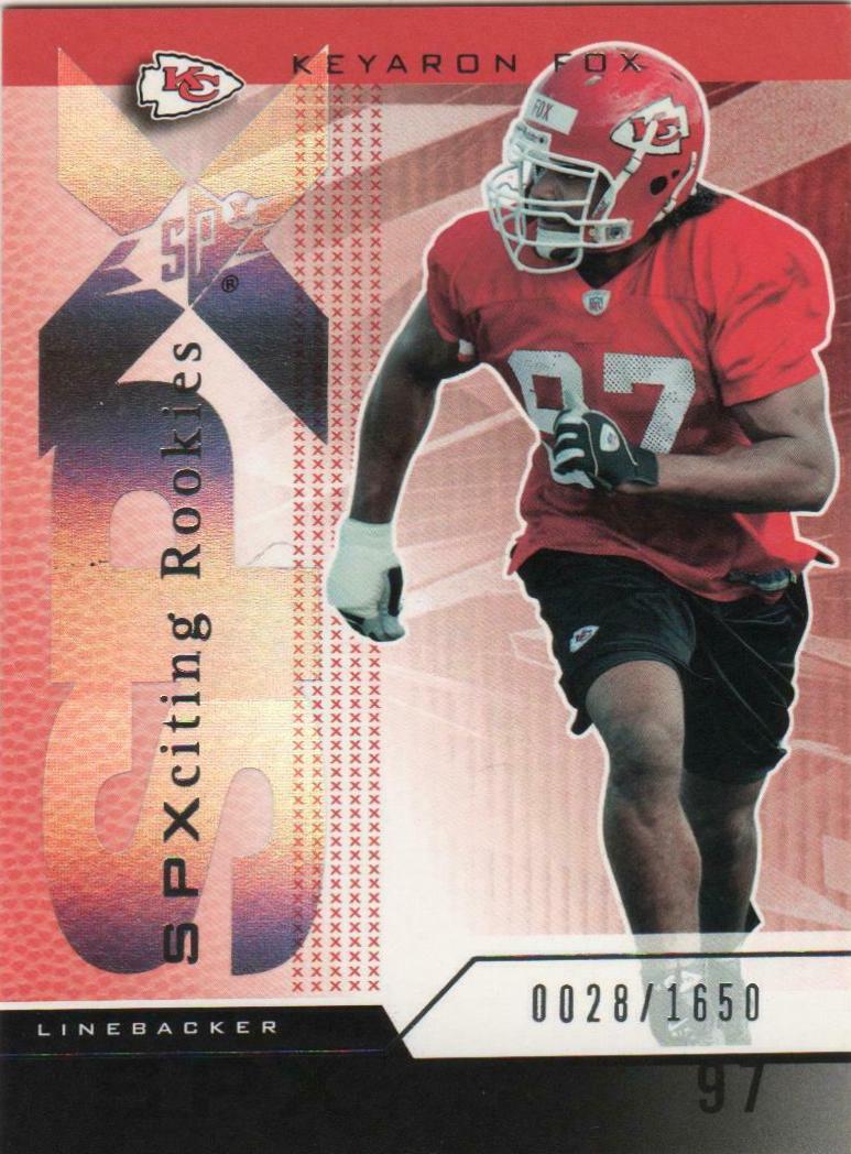 Keyaron Fox #153 2004 Spx Football