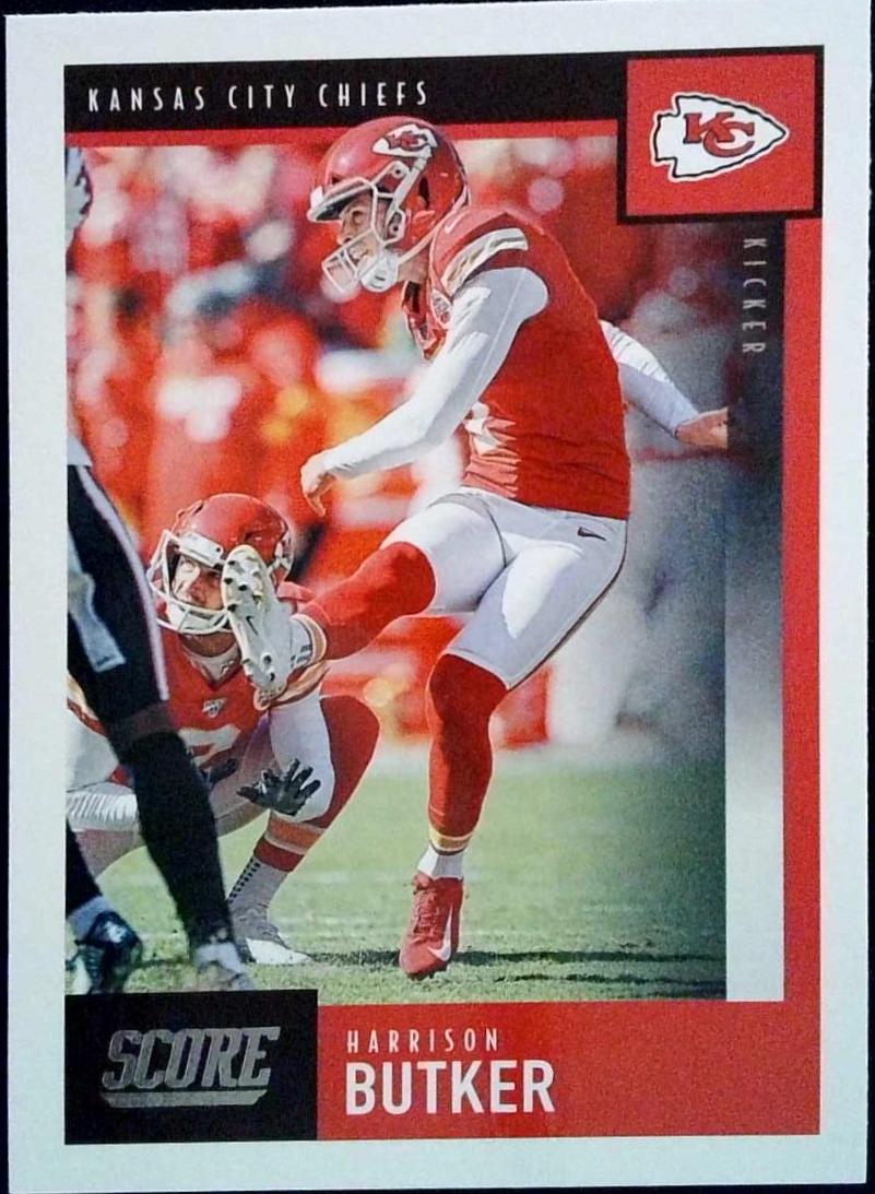 Harrison Butker #143 2020 Panini Score Football