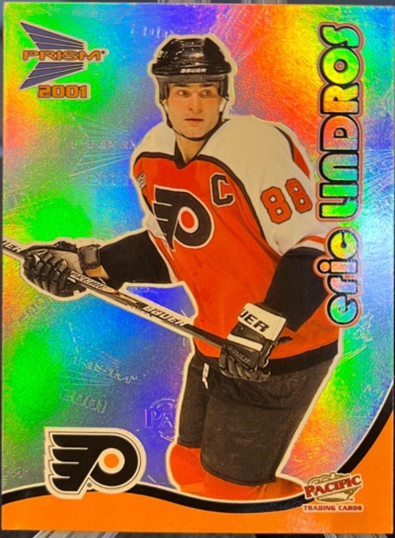 Eric Lindros #26 Hockey Cards 2000 Pacific Prism McDonald's