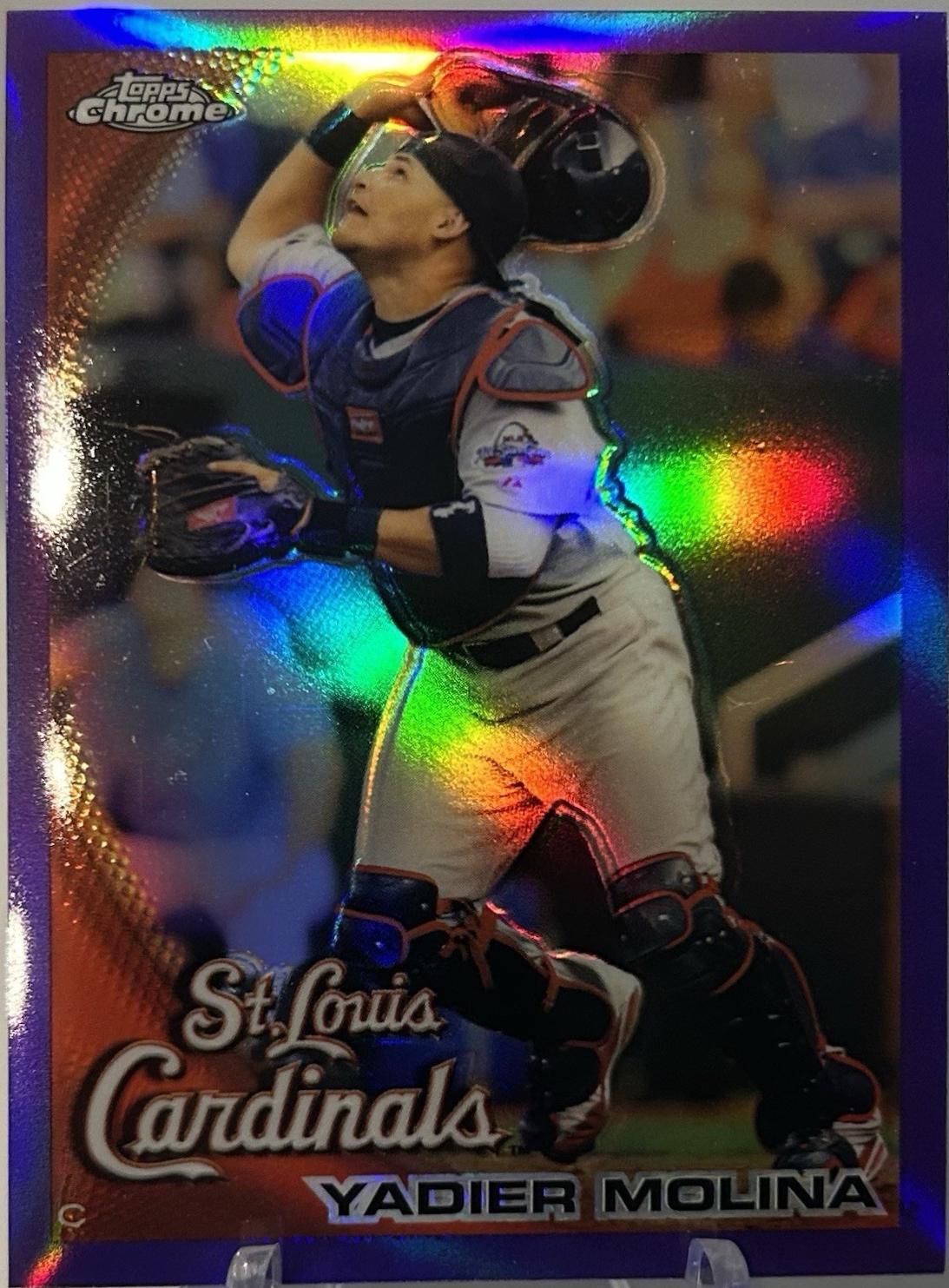 Yadier Molina [Purple Refractor] #161