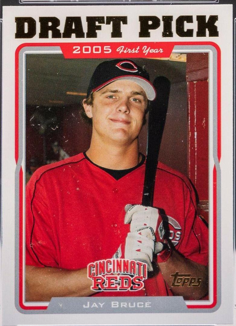 Jay Bruce #UH325 Baseball Cards 2005 Topps Updates & Highlights