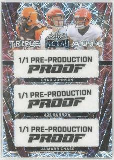 Chad Johnson / Joe Burrow / Ja'Marr Chase