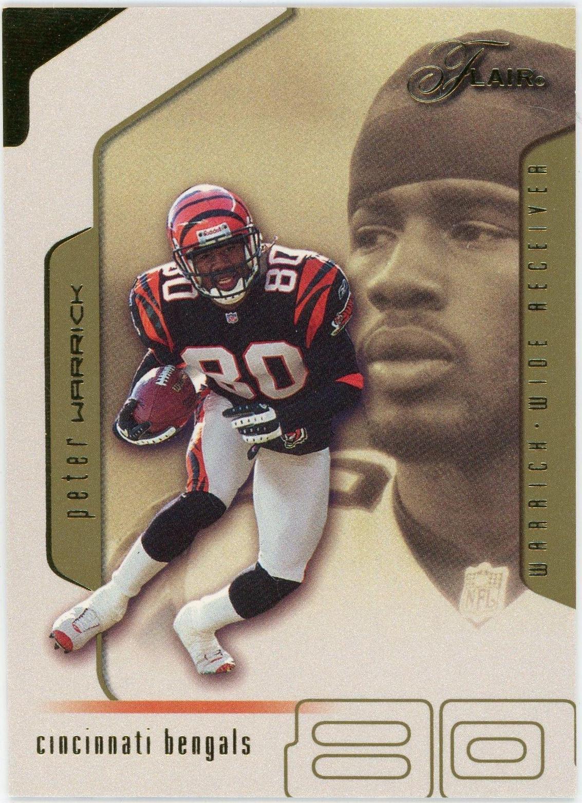 Peter Warrick #30 2002 Flair Football