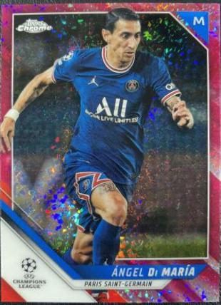Angel Di Maria #19 2021 Topps Chrome UEFA Champions League