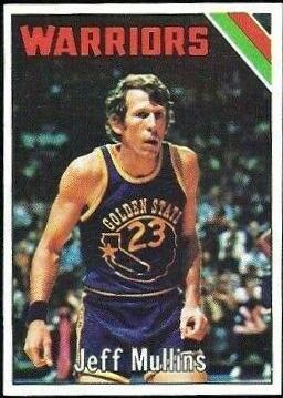 Jeff Mullins #157 Basketball Cards 1975 Topps