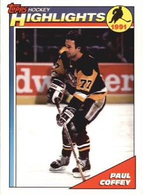 Paul Coffey #504 Hockey Cards 1991 Topps