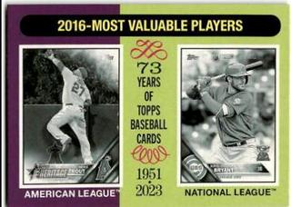 Kris Bryant / Mike Trout