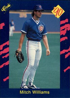 Mitch Williams #23 Baseball Cards 1990 Classic