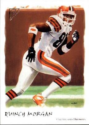 Quincy Morgan #19 Football Cards 2002 Topps Gallery