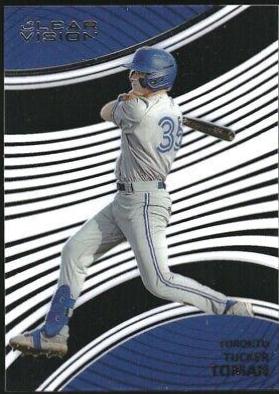 Tucker Toman #1 Baseball Cards 2023 Panini Chronicles Clear Vision