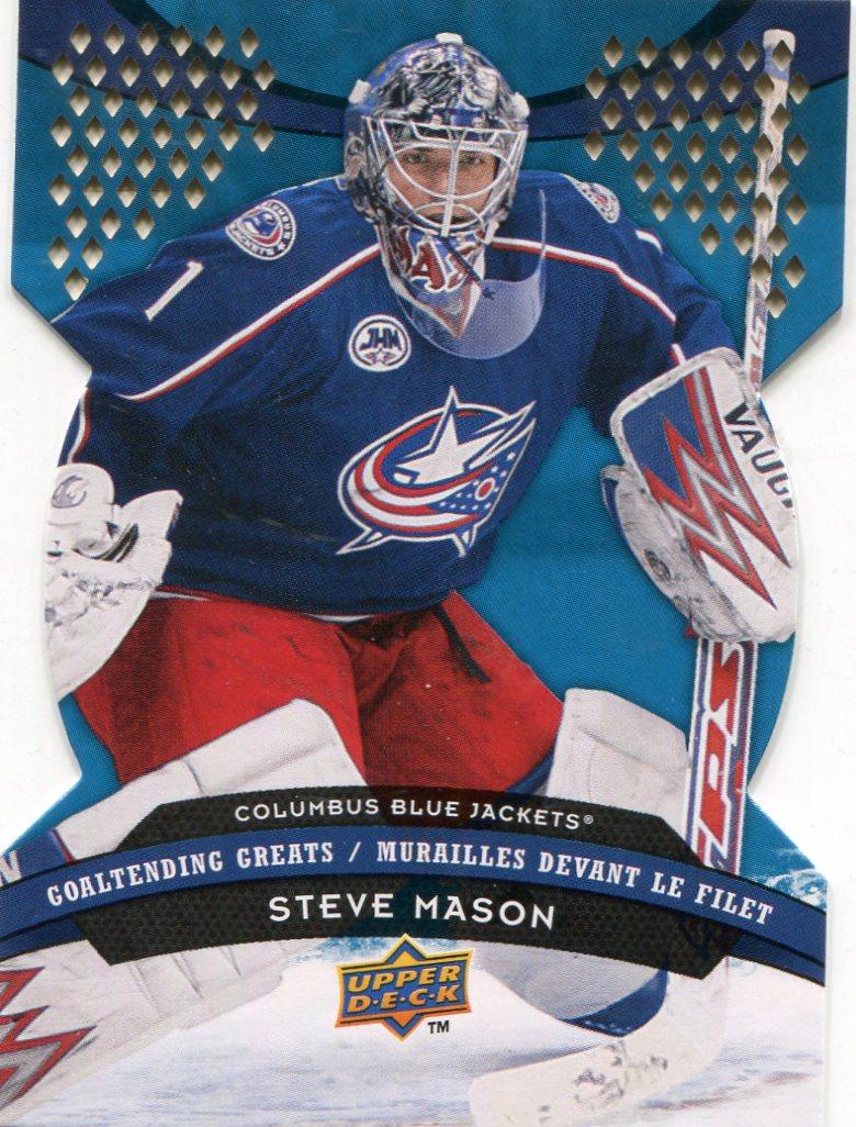 Steve Mason #GG4 Hockey Cards 2009 Upper Deck McDonald's Goaltending Greats