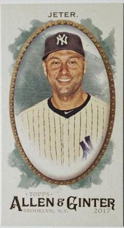 Derek Jeter [Mini Red Brooklyn Back] #7