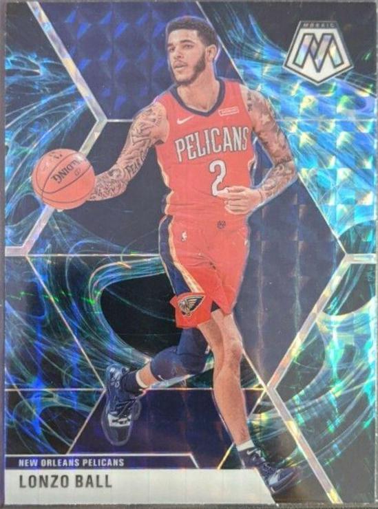 Lonzo Ball #166 2019-20 Panini Mosaic Basketball