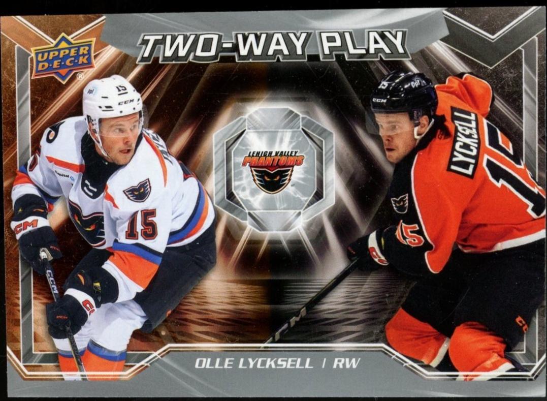 Olle Lycksell #TWP-10 Hockey Cards 2024 Upper Deck AHL Two-Way Play
