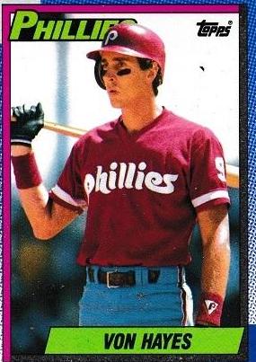 Von Hayes (1990 Topps)