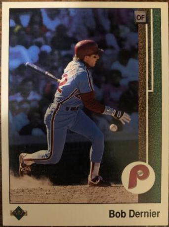 Bob Dernier (1989 Upper Deck)