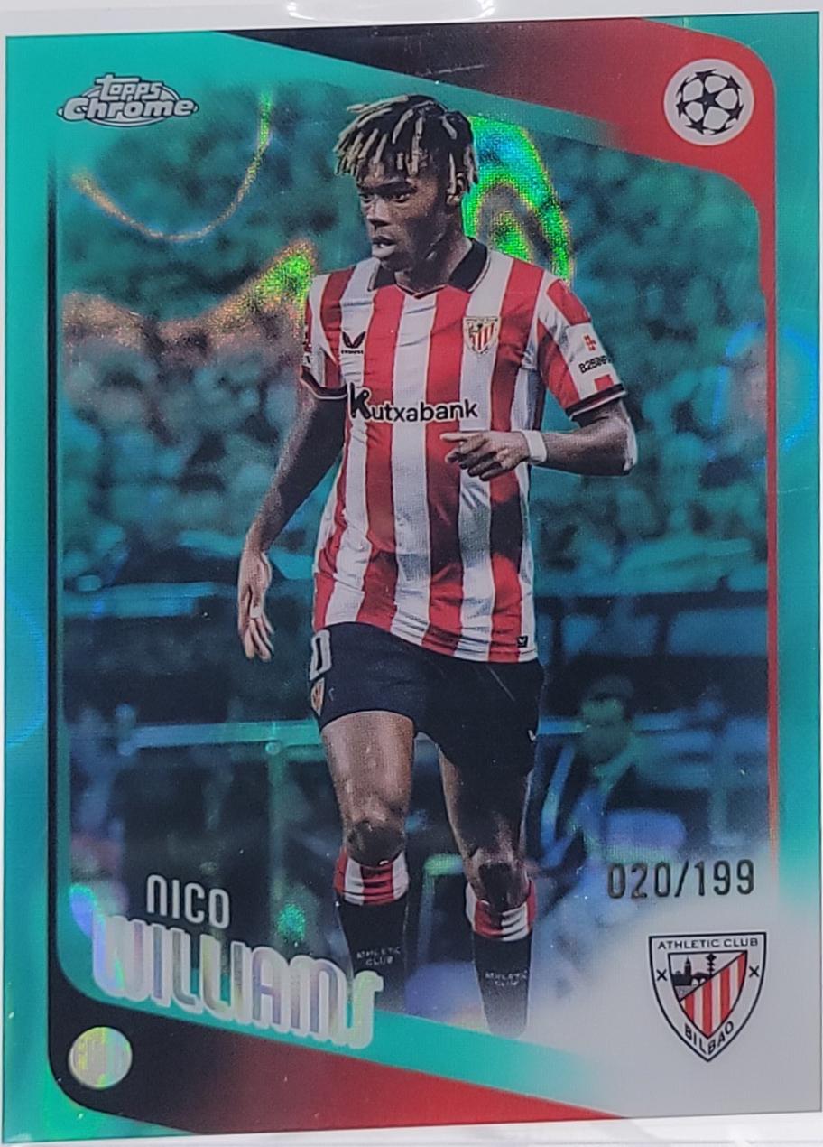 Nico Williams [Aqua Refractor] #38