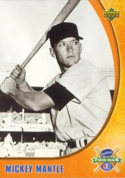 Mickey Mantle #1 OF 5 Baseball Cards 2005 Upper Deck Sunkist Little League