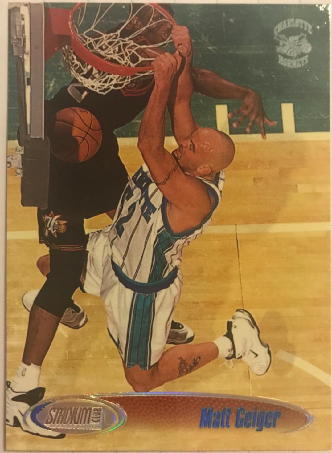 Matt Geiger #2 Basketball Cards 1998 Stadium Club