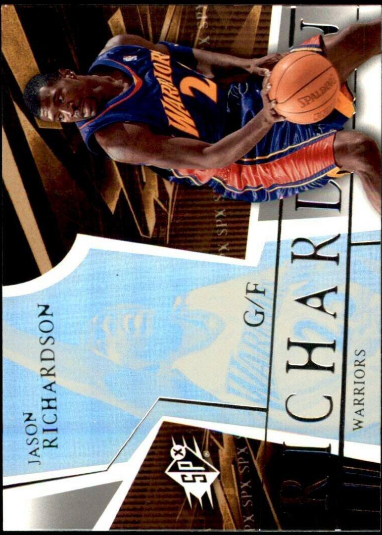 Jason Richardson #23 Basketball Cards 2003 Spx