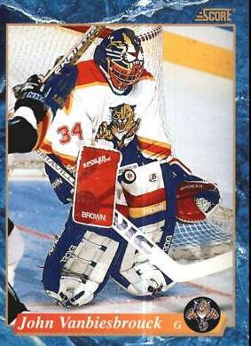 John Vanbiesbrouck #501 Hockey Cards 1993 Score