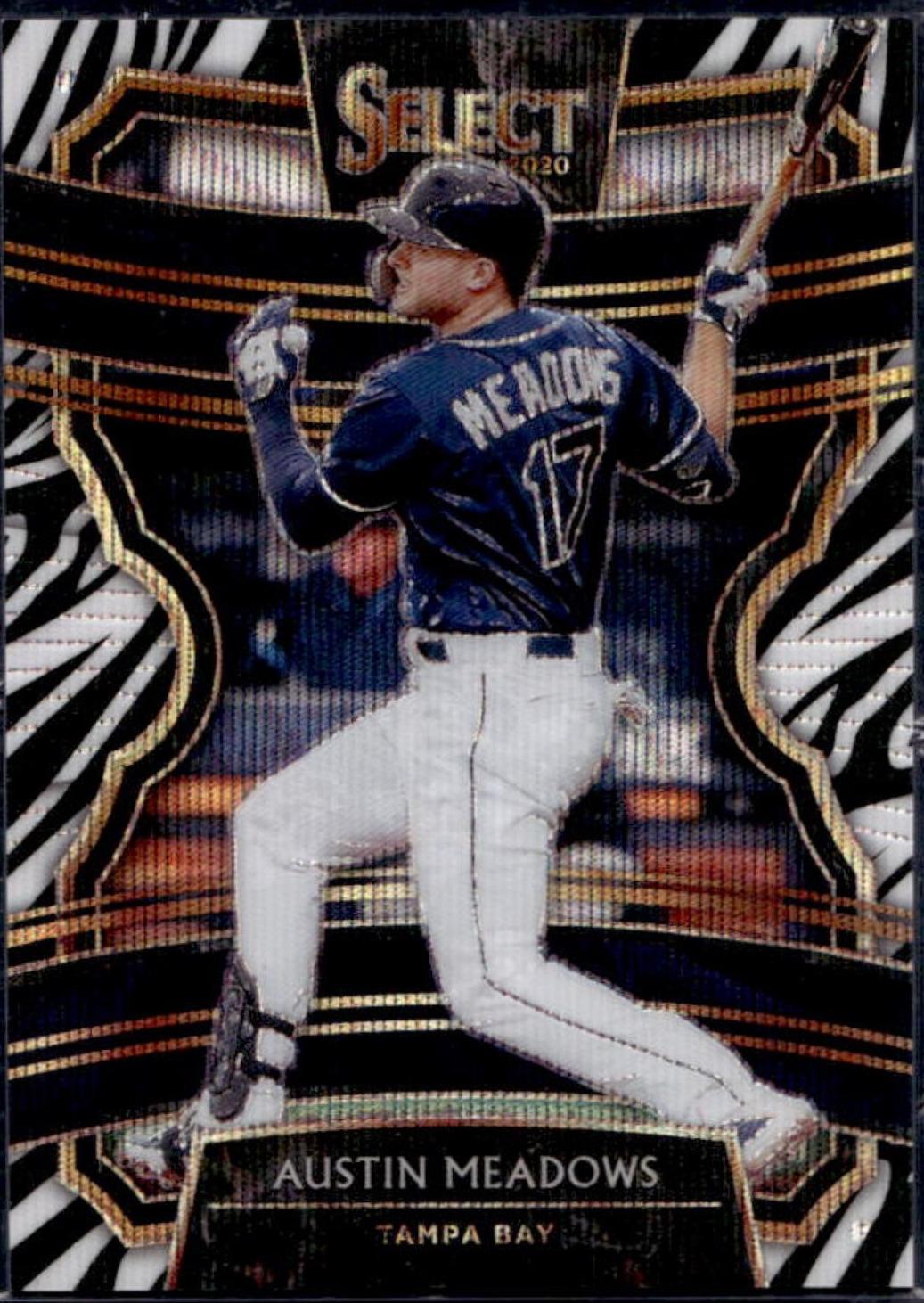 Austin Meadows [Zebra] #70 Prices | 2020 Panini Select | Baseball Cards