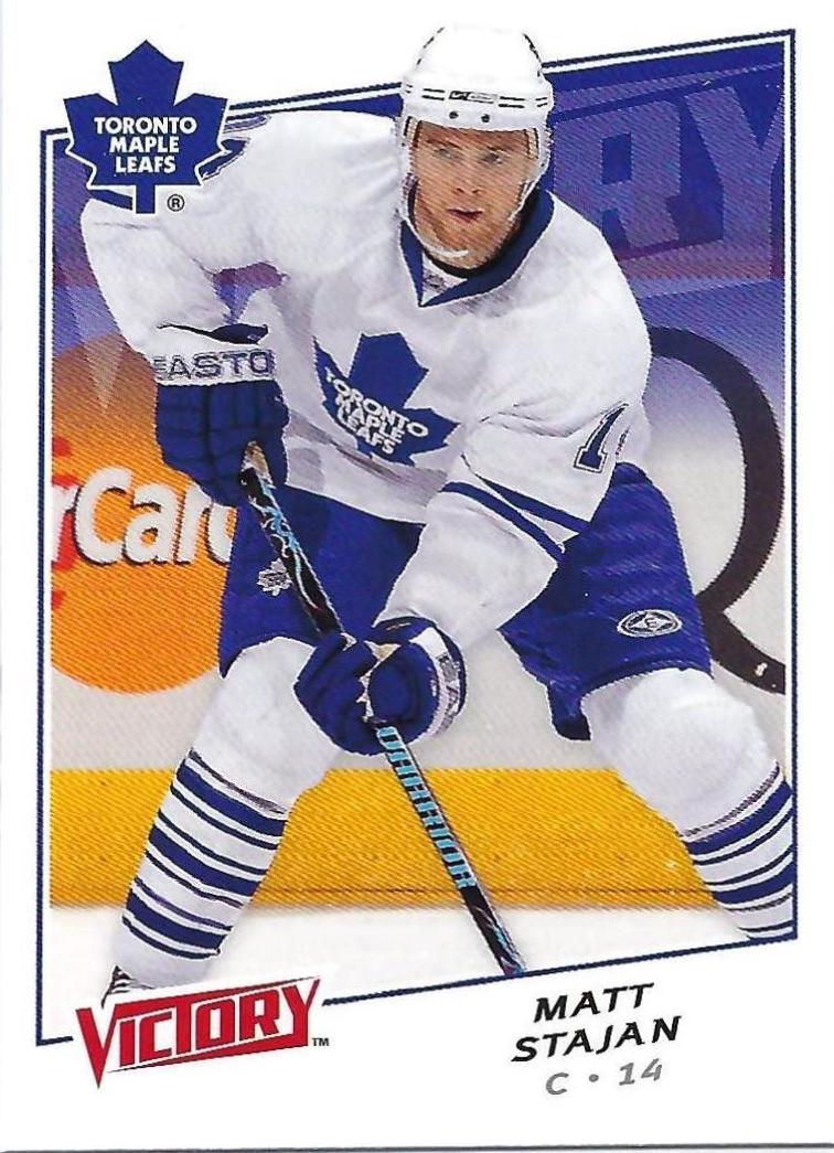 Matt Stajan #16 Hockey Cards 2008 Upper Deck Victory