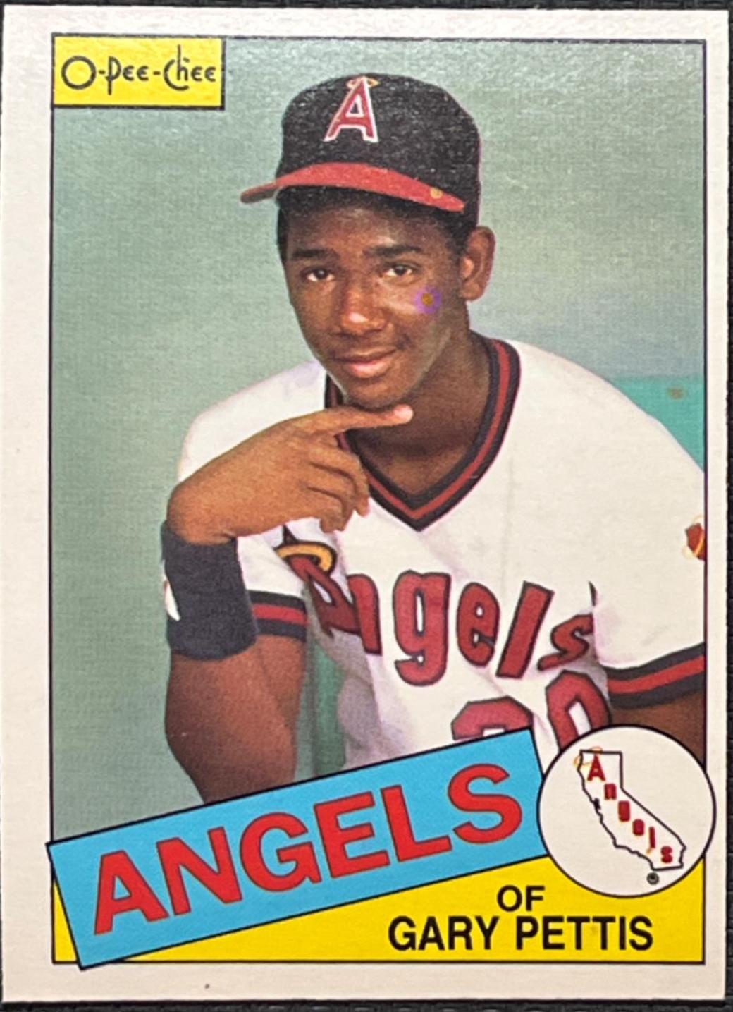 Gary Pettis #39 Baseball Cards 1985 O Pee Chee