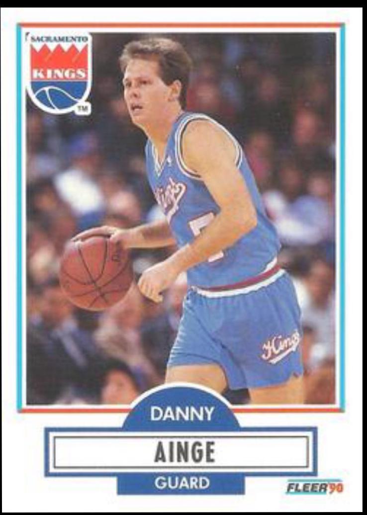Danny Ainge #162 1990-91 Fleer Basketball