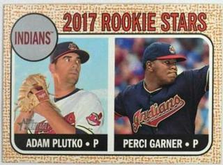 Indians 2017 Rookie Stars: Adam Plutko / Perci Garner
