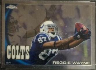 Reggie Wayne #C176 2010 Topps Chrome Football