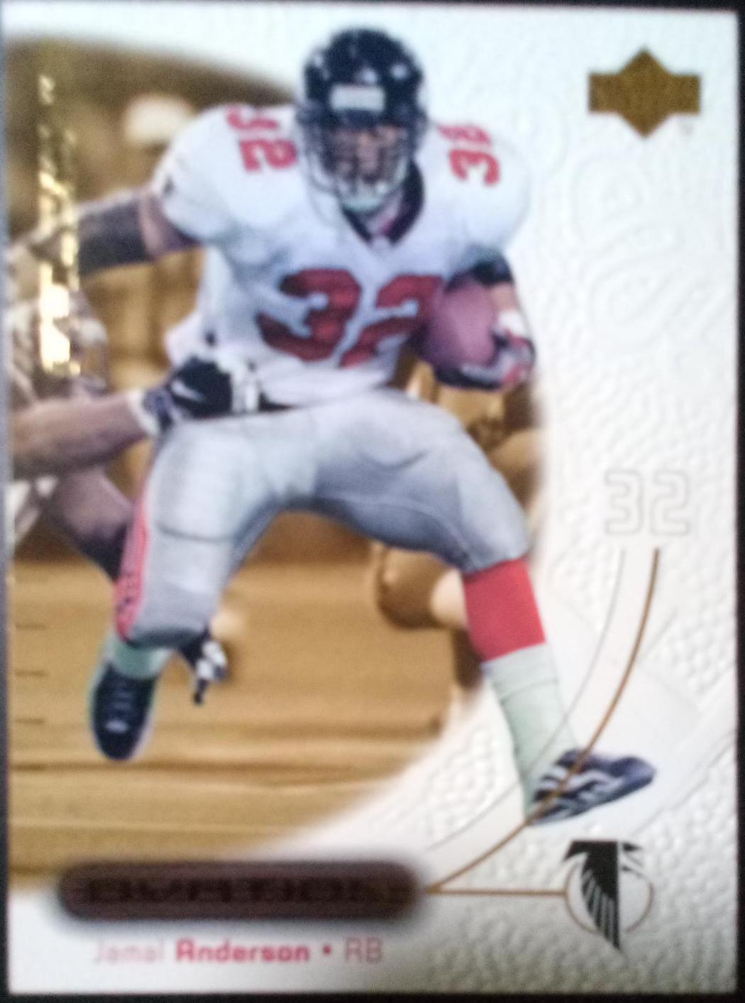 Jamal Anderson #4 Football Cards 2001 Upper Deck Ovation