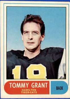 Tommy Grant #54 1968 O Pee Chee Cfl Football
