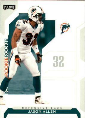 Jason Allen #132 Football Cards 2006 Playoff NFL Playoffs