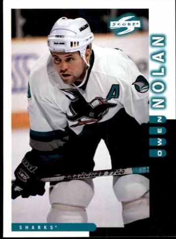 Owen Nolan #102 Hockey Cards 1997 Score