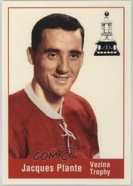 Jacques Plante #151 Hockey Cards 1994 Parkhurst Missing Link
