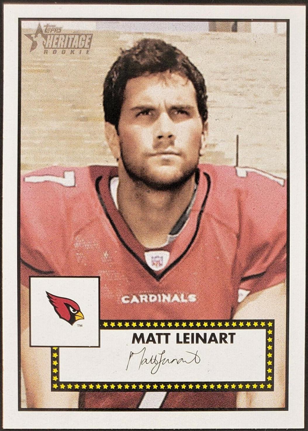 Matt Leinart #47 Football Cards 2006 Topps Heritage