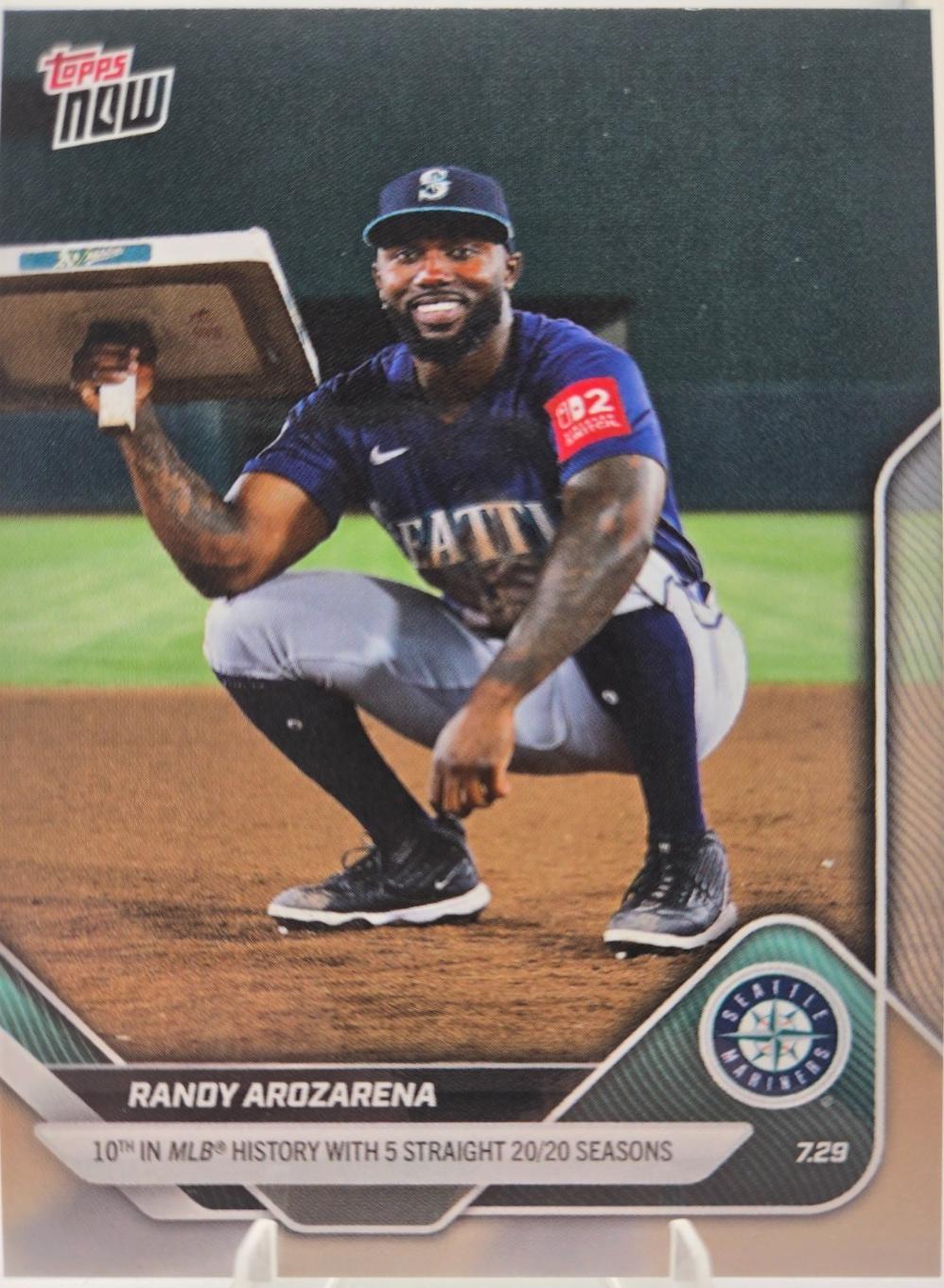 Randy Arozarena #487 2025 Topps Now Baseball