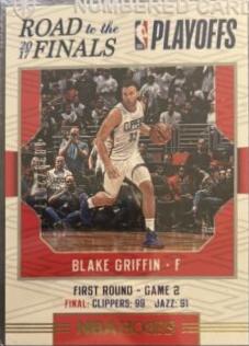 Blake Griffin #28 Basketball Cards 2017 Panini Hoops Road to the Finals
