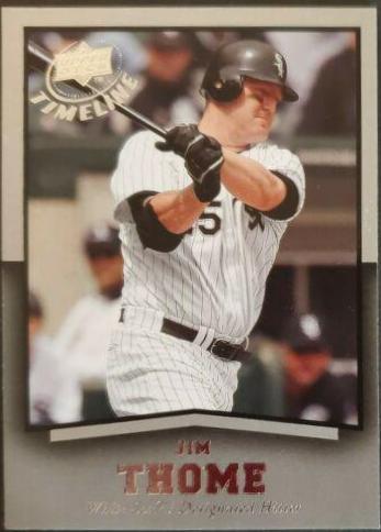 Jim Thome #36 Baseball Cards 2008 Upper Deck Timeline