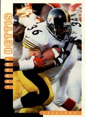 Jerome Bettis #19 Football Cards 1998 Panini Score