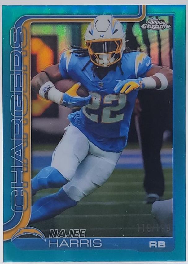 Najee Harris [Aqua Refractor] #161