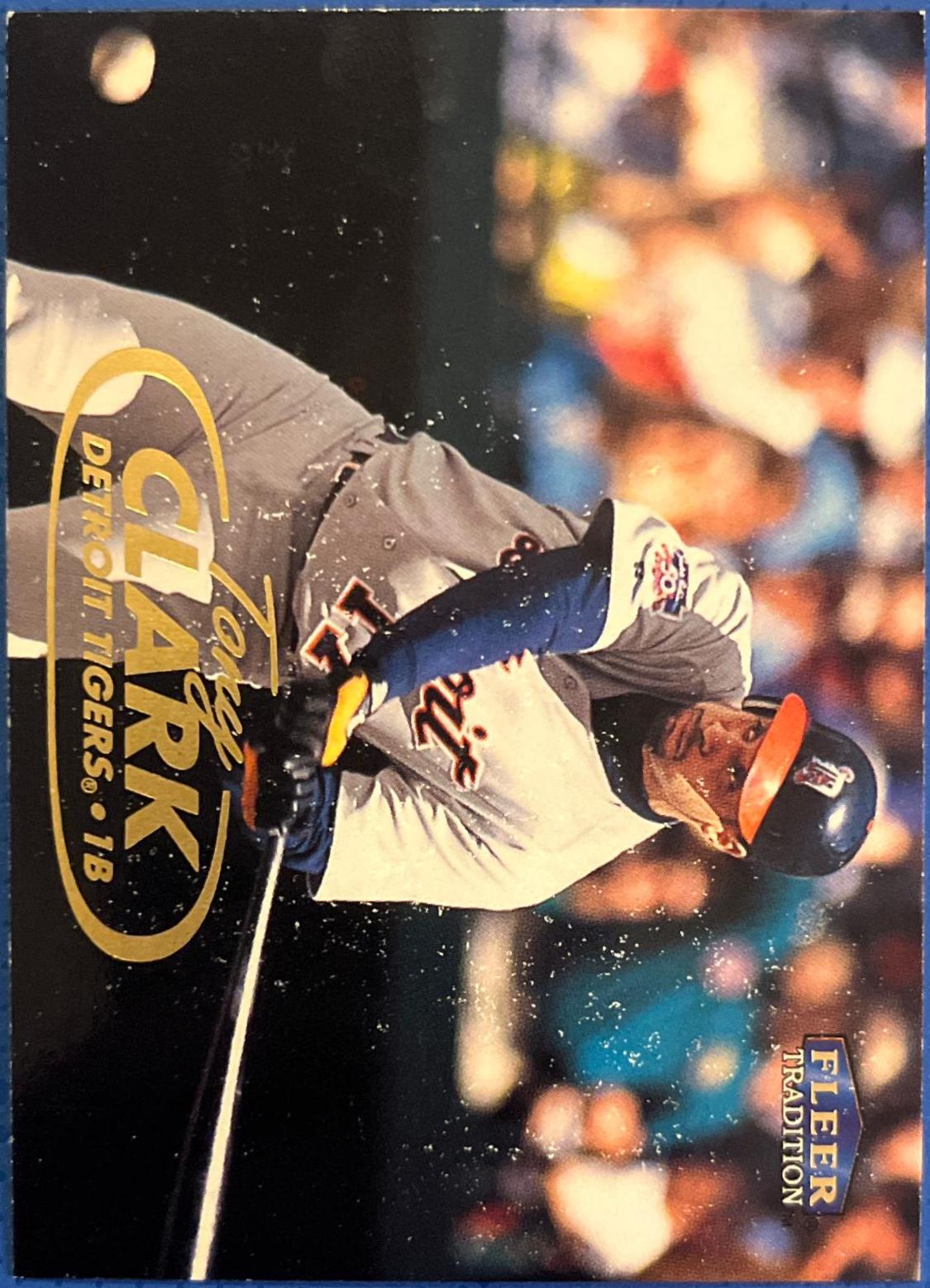 Tony Clark #17 Baseball Cards 1998 Fleer Tradition