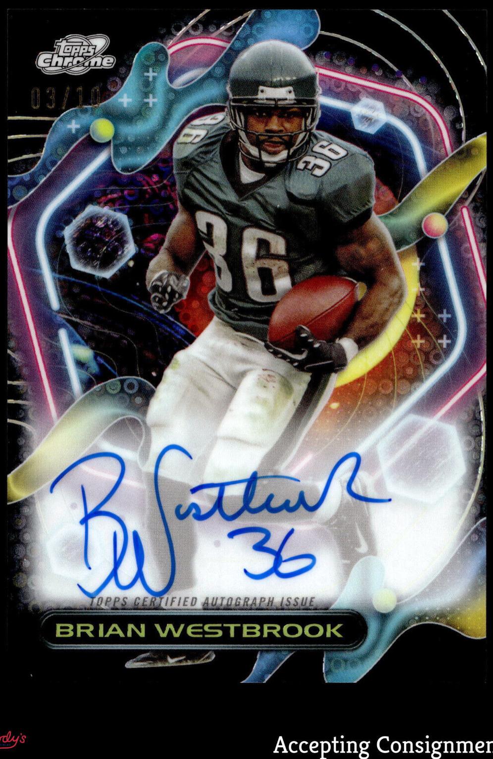 Brian Westbrook [Black Eclipse] #CCA-BW