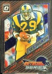 Eric Dickerson [Black Pandora] #12 Football Cards 2023 Panini Donruss Optic Retro Series Prices