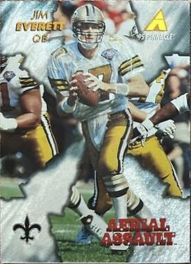 Jim Everett #AA5 Football Cards 1995 Pinnacle Club Collection Aerial Assault