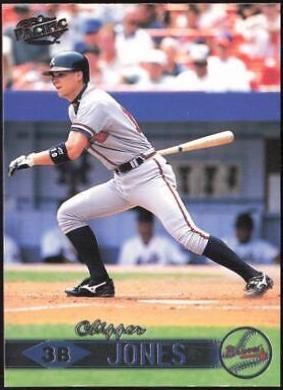 Chipper Jones #32 Baseball Cards 1999 Pacific