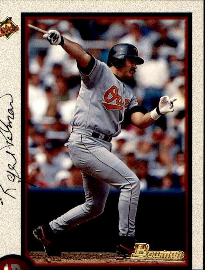 Rafael Palmeiro #26 Baseball Cards 1998 Bowman