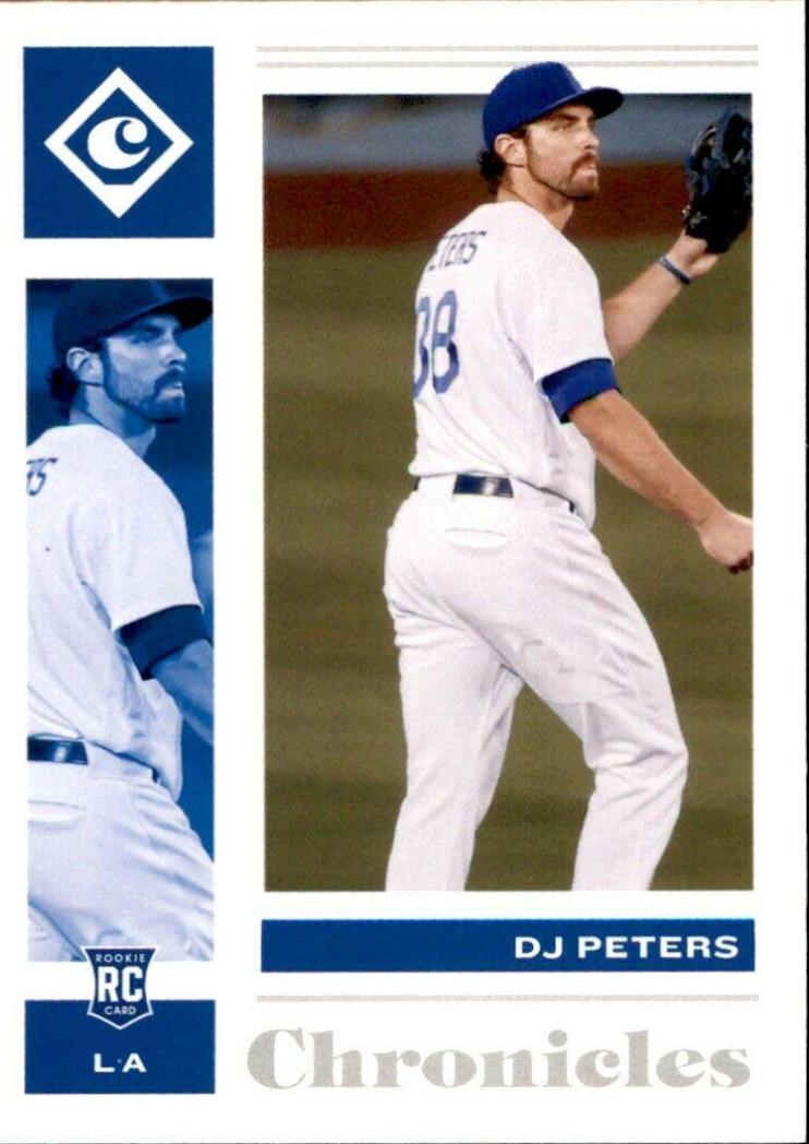 DJ Peters #9 Baseball Cards 2021 Panini Chronicles