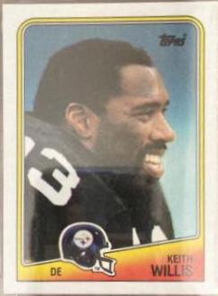 Keith Willis #170 Football Cards 1988 Topps